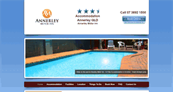 Desktop Screenshot of annerleymotorinn.com.au